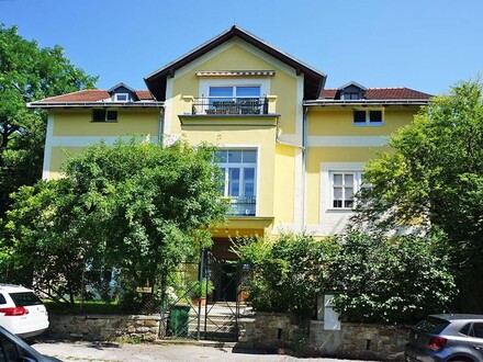 Idyllische Maisonette mit alleiniger Gartennützung in charmanter, charaktervoller Jahrhundertwende-Villa in Hadersdorf