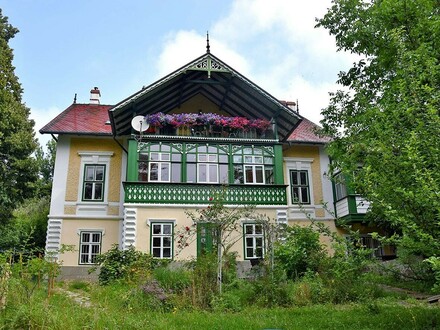 3-Zimmer-Wohnung mit Terrasse und Gartennutzung in Wienerwaldvilla