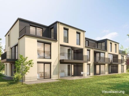 Neubau-Erstbezug! Familiendomizil mit Freiflächen im Pressbaumer Zentrum