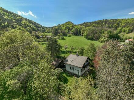 Einfamilienhaus in wunderbarer Waldrandlage