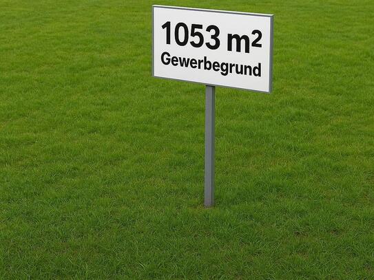 TOP BAUGRUNDSTÜCK für GEWERBE (Musterfoto) - 2 Größen vorhanden