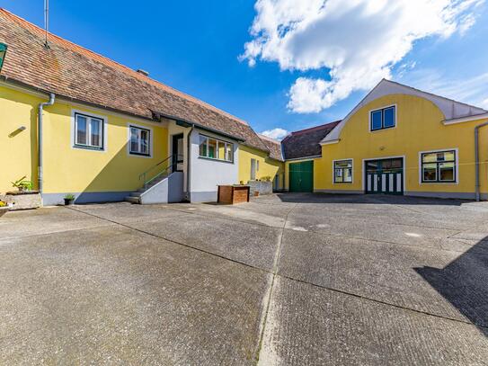 EINZIGARTIGER LANDSITZ IN GUTEM ZUSTAND MIT GÄSTEHAUS, SAAL SOWIE HALLEN