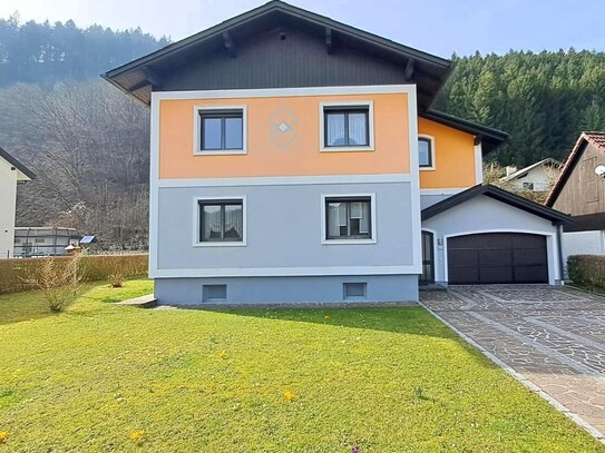 Ein-/Zweifamilienhaus mit Donaublick, Terrasse u. Garten, eigene Bootanlegestelle gegenüber