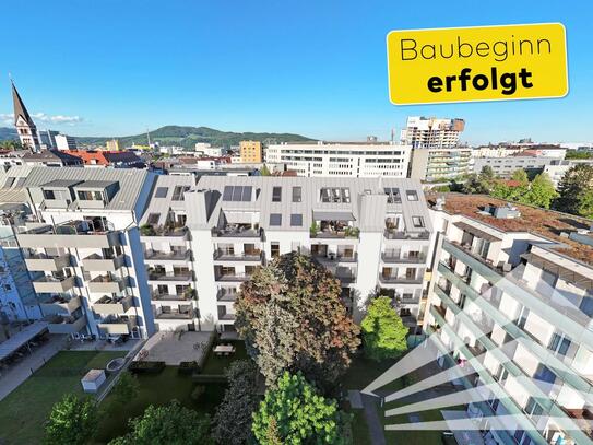 Baubeginn erfolgt! "PILLmein" - 2 Raumwohnung mit 9 m² Loggia (Top 1.9)