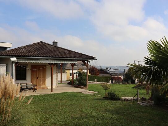 Beste Aussichten - großer Baugrund ohne Bauzwang mit kleinem Tiny Haus, auch für Anleger oder als Wochenendhaus