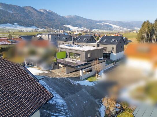 NaturRaum Mondsee - Penthouse/Doppelhaushäfte in ökologicher Holzbauweise