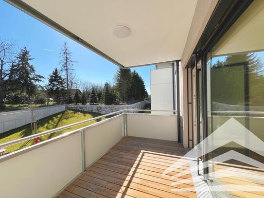 ERSTBEZUG Hörsching Zentrum: 2 Zimmer Neubauwohnung mit 9 m² Balkon!