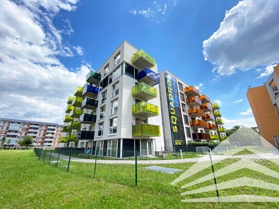 SQUADRO - tolle 2 Zimmerwohnung mit Balkon in zentraler Lage!