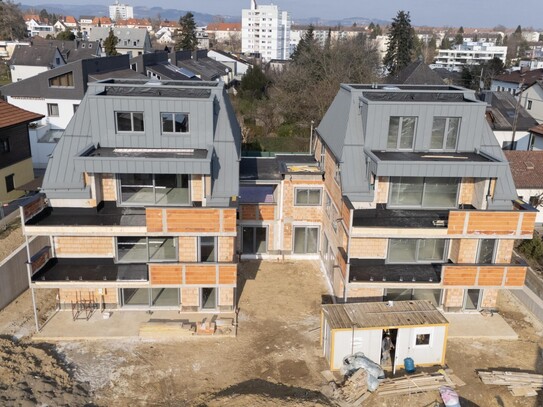 LINZ / FROSCHBERG:RASCHER BAUFORTSCHRITT GARTEN-EIGENTUMSWOHNUNG ca. 117,26 m² Wohnfläche, 4 Zimmer + Terrasse / Eigeng…