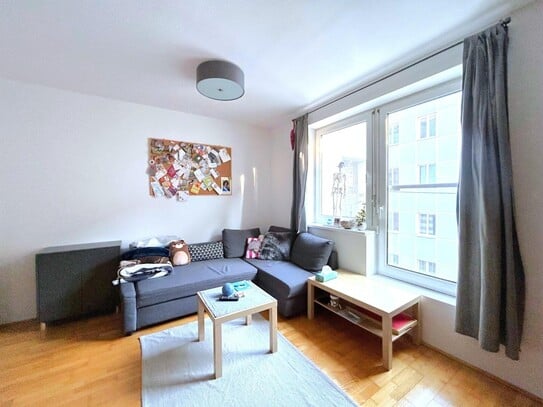 Linz/Stadt: TOP - CITY APARTMENT ca. 46 m2 + Loggia + PKW-Stellplatz