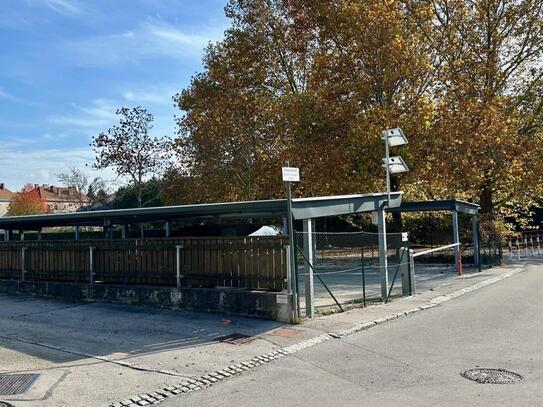 Carport im Eigentum hinter der FF Maria Gugging