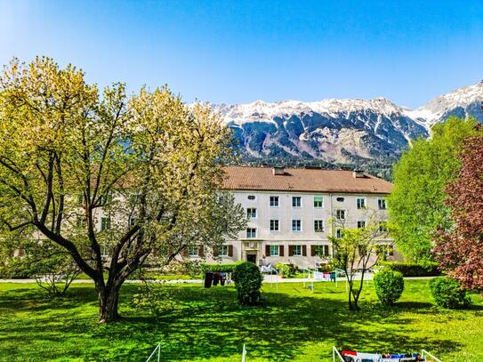 Leben im Grünen: Traumhafte Pärchen-/Kleinfamilienwohnung im Pradler-Saggen!