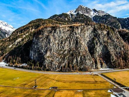 Ausgezeichnetes Grundstück mit Aussicht auf die Berge von Längenfeld