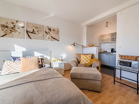 City-Residence: Well equipped apartment with a balcony located in Sachsenhausen – euhabitat