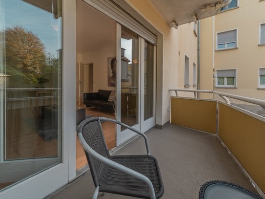 City-Residence: Well furnished 2-room apartment with balcony in a quiet location – euhabitat