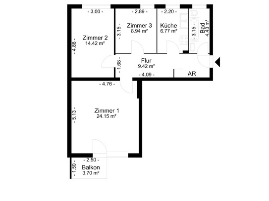 Schöne 3 Zimmer suchen handwerklich begeisterten Mieter!