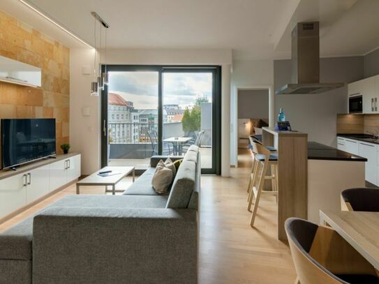 2-Raum Apartment - hochwertig möbliert - im Zentrum von Dresden