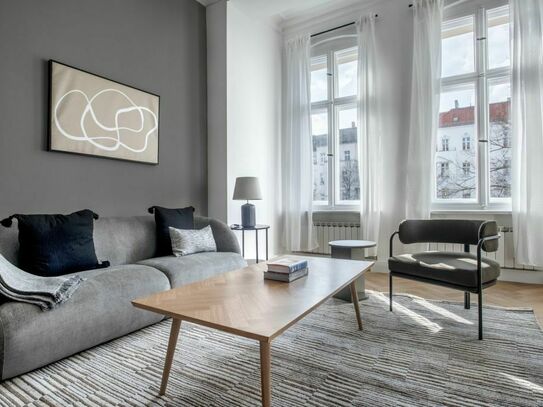 Elegante 2 Zimmer Wohnung in bester Lage Berlins. Hochwertig und luxuriös ausgestattet.