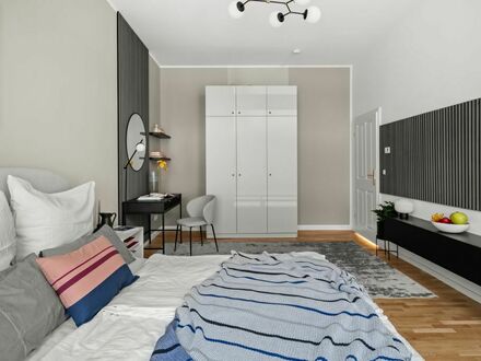 Vollständig möblierte und gut ausgestattete Single-Wohnung in Mariendorf mit Arbeitsbereich