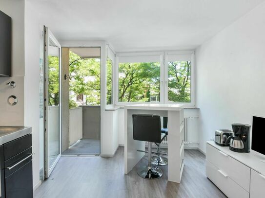 Schönes Studio-Apartment in Münchener Westend - Reduzierter Preis bis 25.8