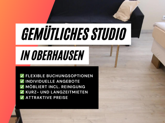 Gemütliches Studio-Apartment in Oberhausen