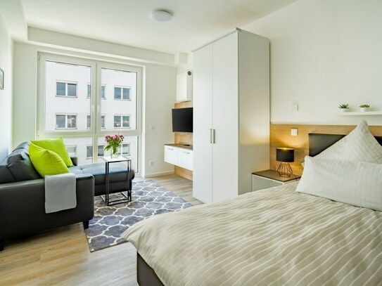 Neues 1-Zimmer-Apartment, komfortabel eingerichtet und voll ausgestattet, Bad Neuheim