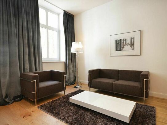 Komfortables, voll ausgestattetes Serviced Apartment mit 1 Schlafzimmer in Frankfurt in der Nähe des Nizza Parks # 6084