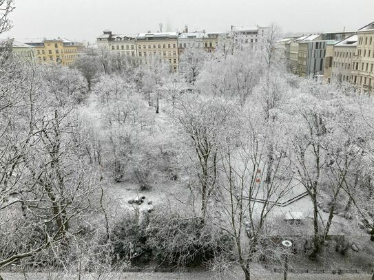 Panoramablick über die Dächer von Berlin