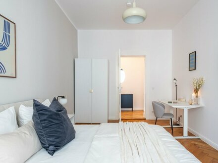 Berlin Co-Living Erfahrung: Doppelschlafzimmer in 92qm Wohnung