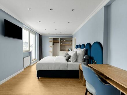Deluxe Studio-Apartments mit Balkon in Pempelfort - Anmeldung möglich