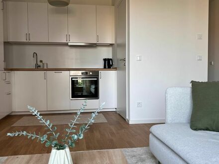 Neubau/Erstbezug* Schöne und helle barrierefreie 2 Zimmer Erdgeschosswohnung mit Garten in Schönefeld