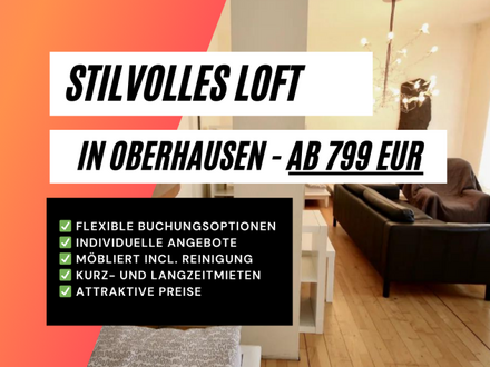 Stilvolles Loft in Oberhausen