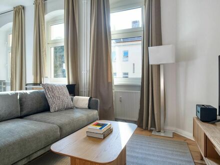 Hochwertig ausgestatte & vollmöblierte 1 Zimmer Wohnung in bester Lage in Kreuzberg