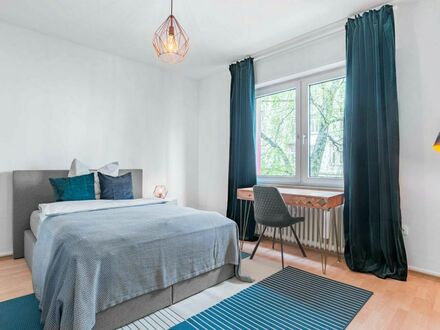 Schönes Zimmer in einer Co-Living-Wohnung in Frankfurt