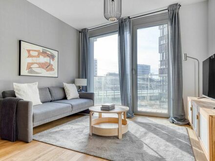 Traumblick über Wien, Belview Tower mit Gym, Wellness & Lounge, 2 Zimmer + Balkon, 4. Stock, U-Bahn