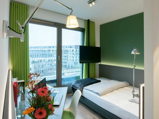 LONGSTAY-RABATT - Rooftop Smart - Luxus Studio Apartment im Zentrum