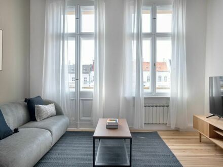 Hochwertig ausgestattete 3-Zimmer Wohnung im super zentralen Prenzlauer Berg.