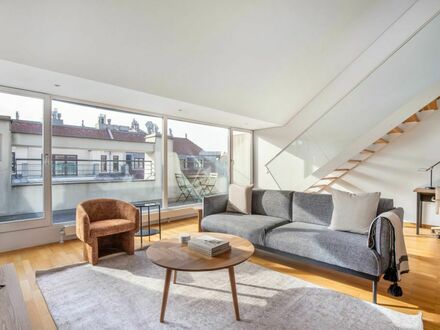 3 Zimmer Penthouse Wohnung mitten im 3. Bezirk. 3 Balkone, 1 Dachterrasse mit Lift