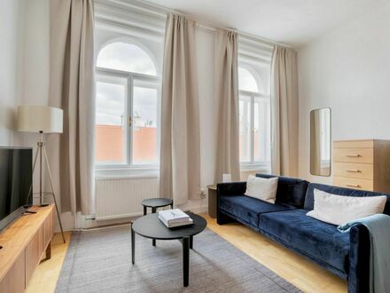 Stilaltbau Wien Mitte, U3 Landstrasse, 4. Liftstock, Innenstadt vor der Tür, geräumiges Studio