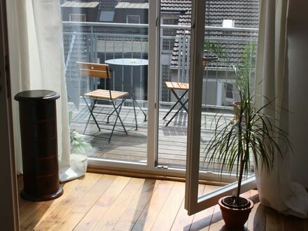 Zentrale gelegenes Apartment mit Dachterasse und Domblick in Köln - City Apartment in Cologne with Cathedralview