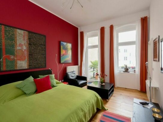 647 | Modernes Studioapartment mit Balkon in Mitte in der Nähe des historischen Hafens