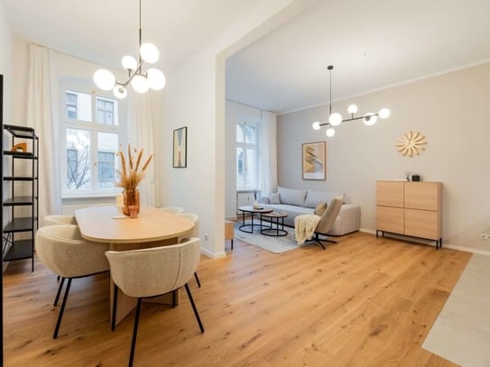 Stylish 2 room apartment with a home office in Moabit