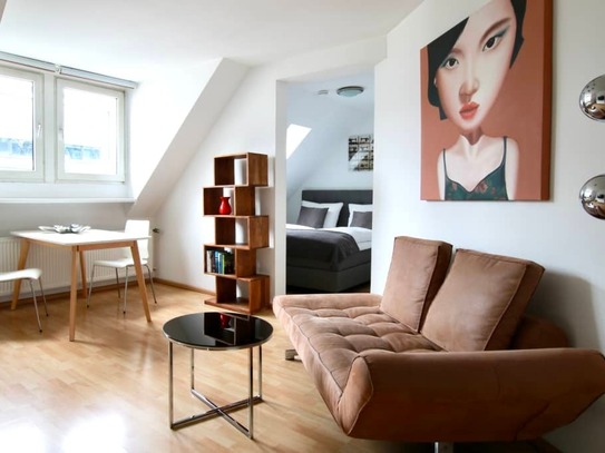 Schickes Studio Apartment im beliebten Belgischen Viertel