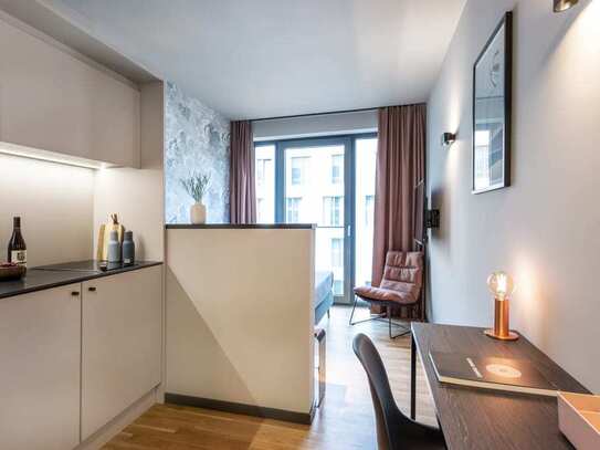 Studio Apartment in Darmstadt City Center