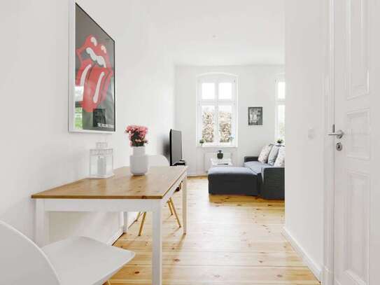 2-room dream apartment with a view of the vineyard park at Rosenthaler Platz