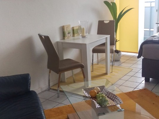 Cozy apartment with a sunny balcony in the center of Leverkusen Wiesdorf