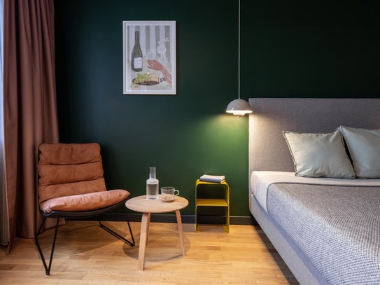 Serviced Apartment in Berlin Mitte, Wedding mit Sonnenterrasse