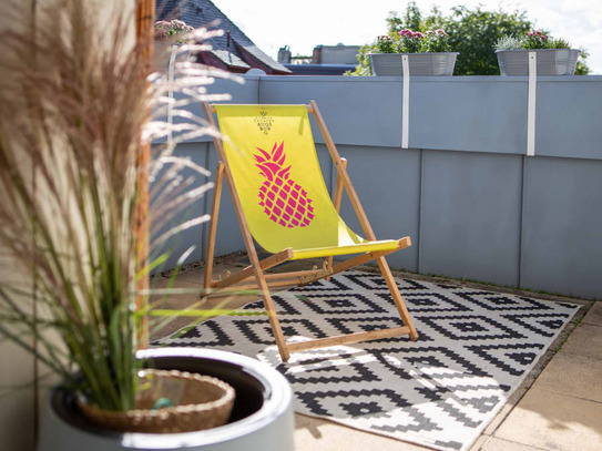 Rooftop Arts & Crafts Apartment with 3 Terraces in Augsburg City