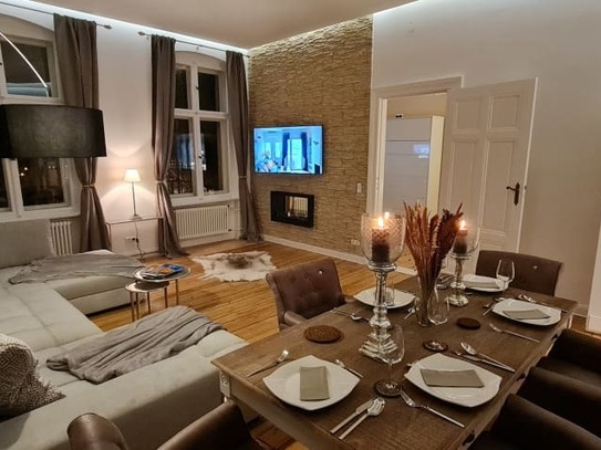 +DIPLOMATS RENTAL+FURNISHED APARTMENT+CITYCENTER+SCHÖNEBERG+FITTED KITCHEN+6 PERSONS POSSIBLE