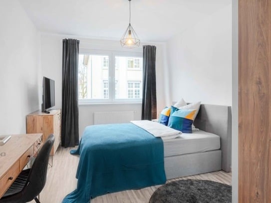 Fantastischer privater Raum in einem hellen Coliving-Apartment